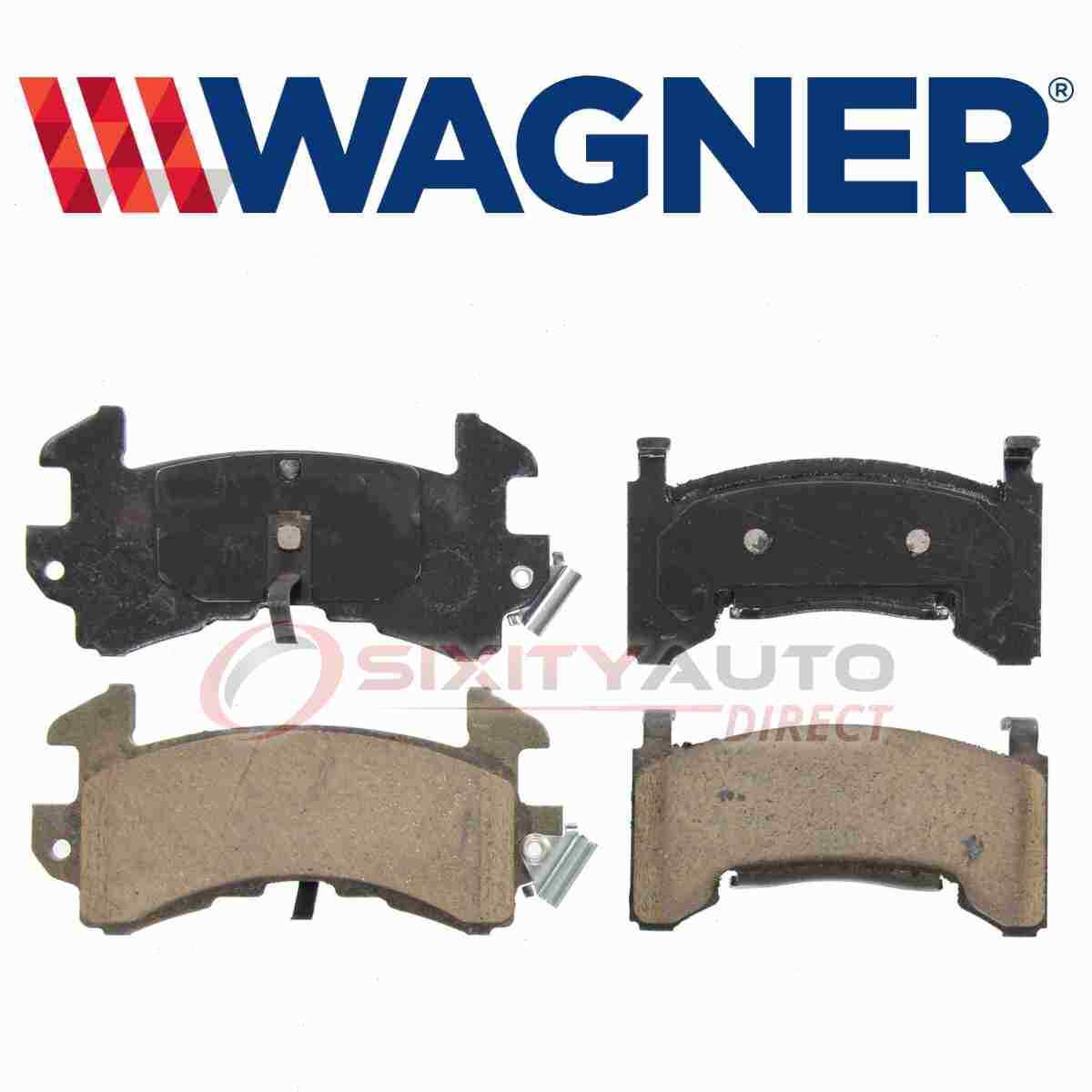 Wagner Brake Front Disc Brake Pad Set for 1978-1987 Oldsmobile Cutlass Salon wa