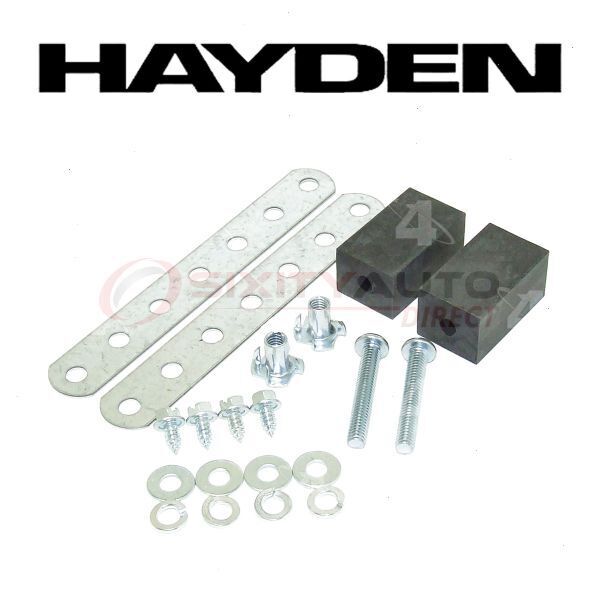 Hayden Engine Oil Cooler Mounting Kit for 1978-1991 Oldsmobile Cutlass di