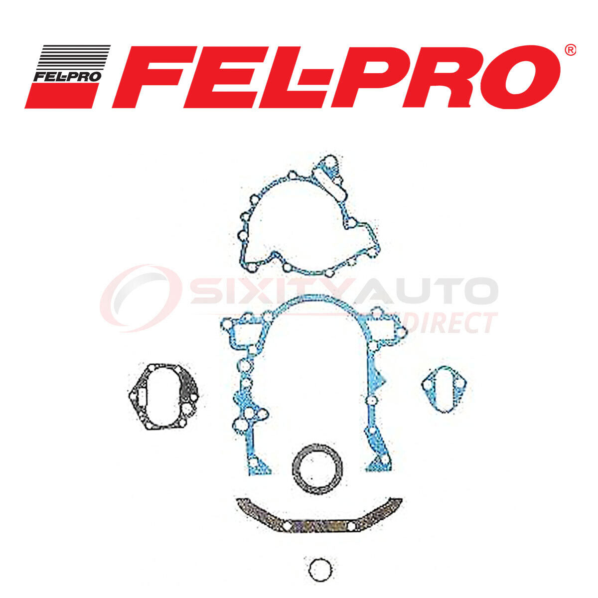 Fel Pro Timing Cover Gasket Set for 1978-1984 Oldsmobile Cutlass Calais 3.8L lj