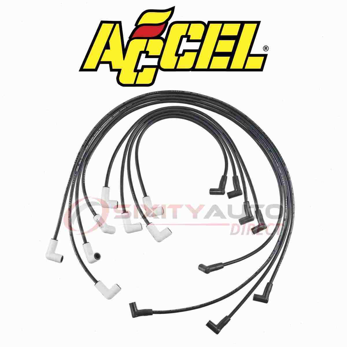 ACCEL Spark Plug Wire Set for 1978-1980 Oldsmobile Cutlass Salon 5.0L V8 – se