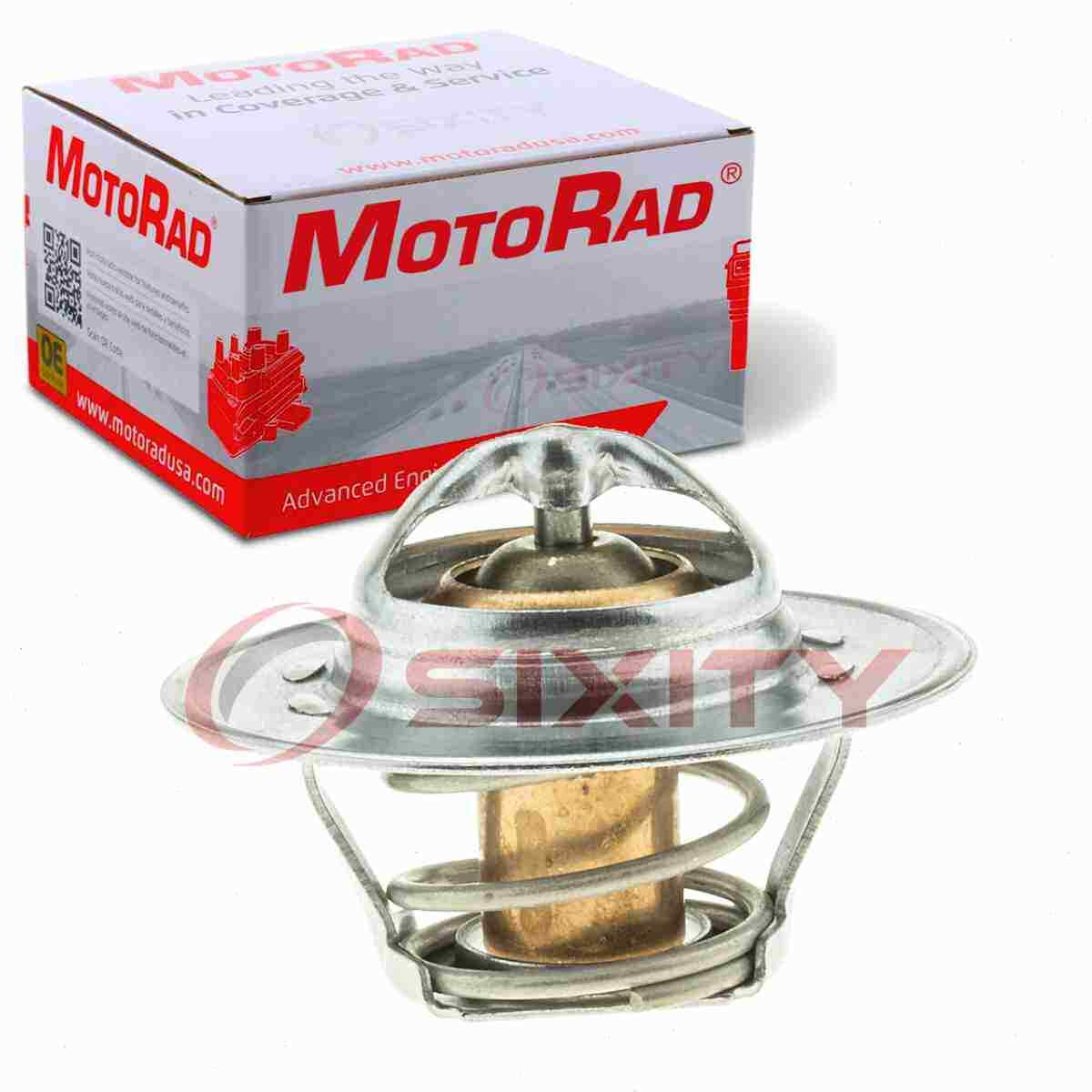 MotoRad Engine Coolant Thermostat for 1975-1987 Oldsmobile Cutlass Salon dk