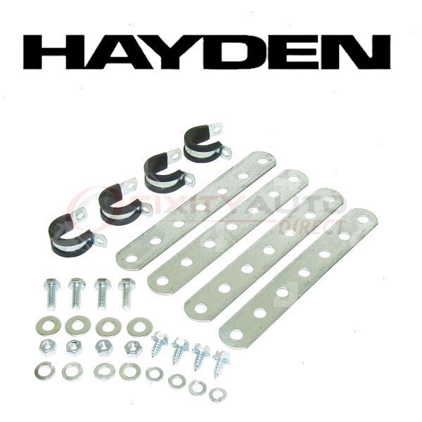 Hayden Engine Oil Cooler Mounting Kit for 1967-1997 Oldsmobile Cutlass sw