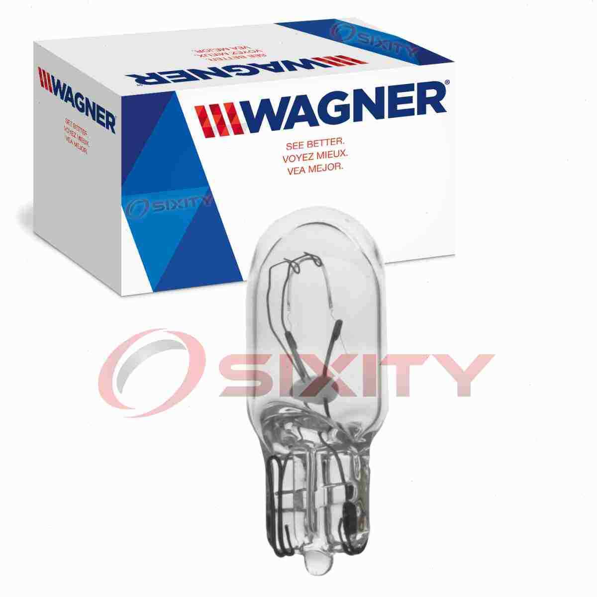 Wagner Clock Light Bulb for 1978-1989 Oldsmobile 98 Custom Cruiser Cutlass vq