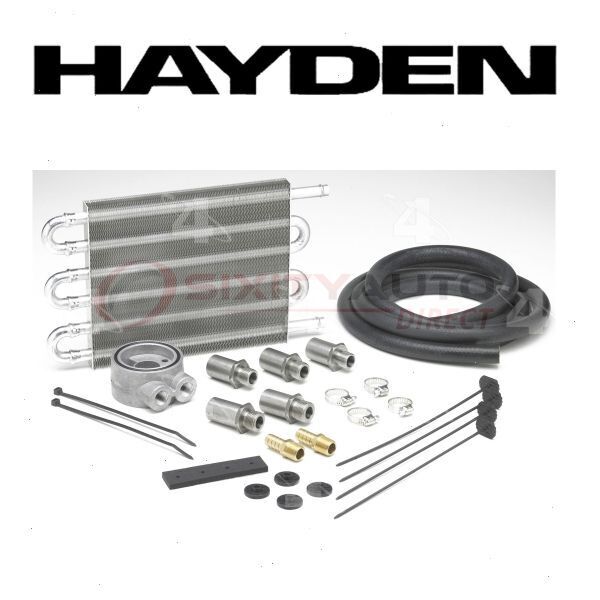 Hayden Engine Oil Cooler for 1975-1987 Oldsmobile Cutlass Salon 3.8L 4.3L xz