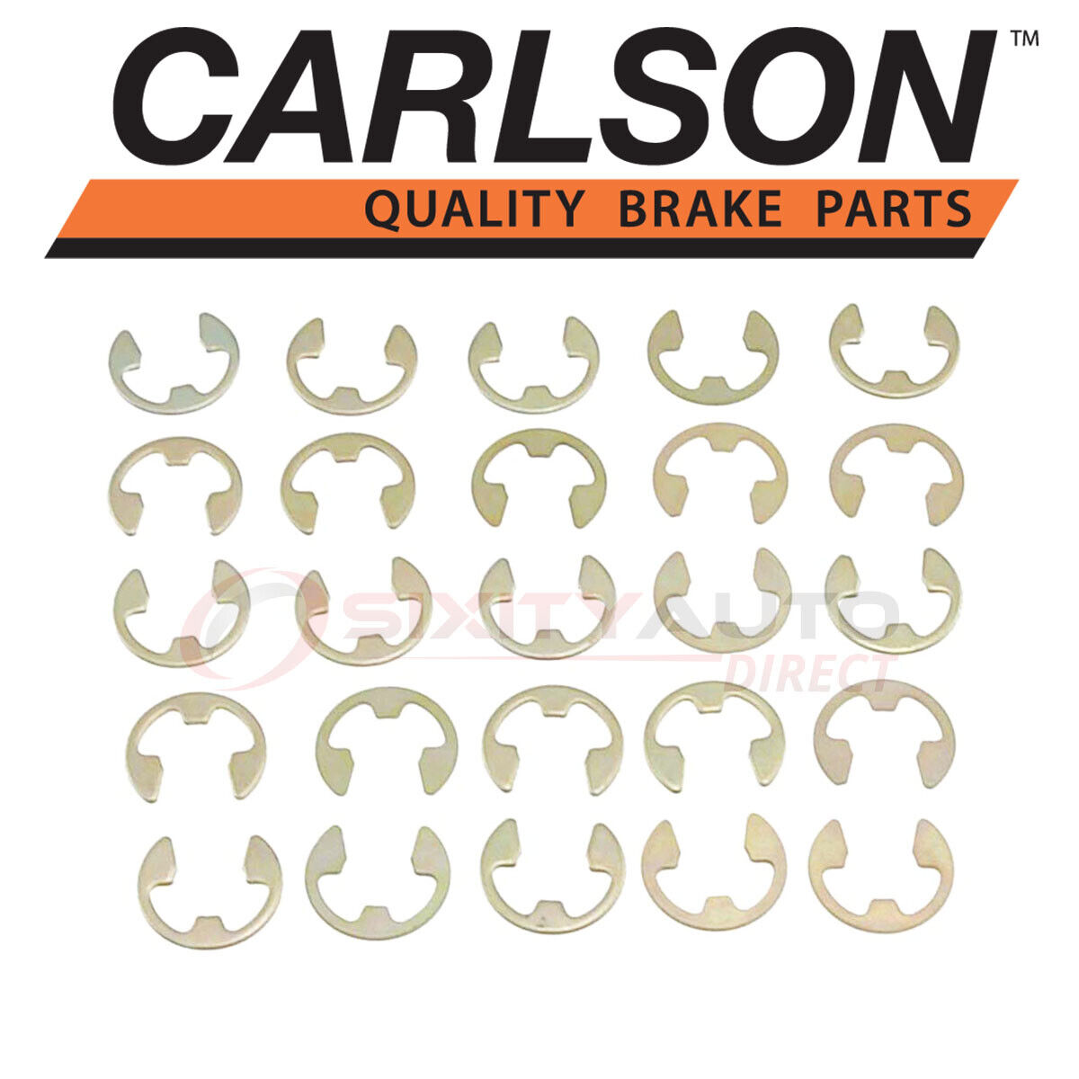 Carlson Rear Drum Brake Shoe C-Washer for 1977-1987 Oldsmobile Cutlass Salon um