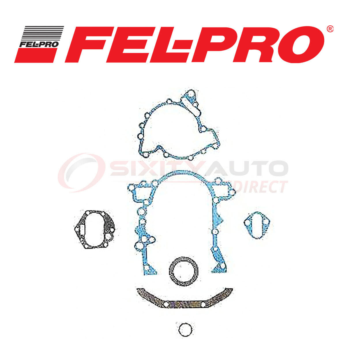 Fel Pro Timing Cover Gasket Set for 1978-1987 Oldsmobile Cutlass Salon 3.8L mw