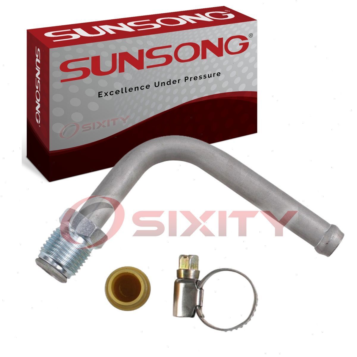 Sunsong Power Steering Return Line End Fitting for 1977-1979 Oldsmobile zh