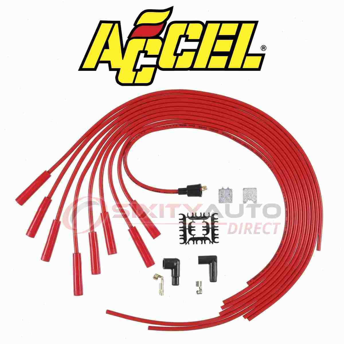 ACCEL Spark Plug Wire Set for 1978-1984 Oldsmobile Cutlass Calais 4.3L 5.0L pq