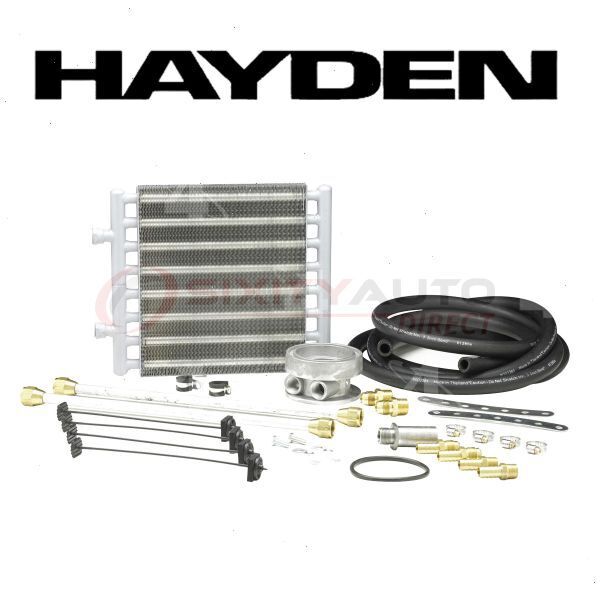 Hayden Engine Oil Cooler for 1978-1984 Oldsmobile Cutlass Calais 5.0L V8 – if