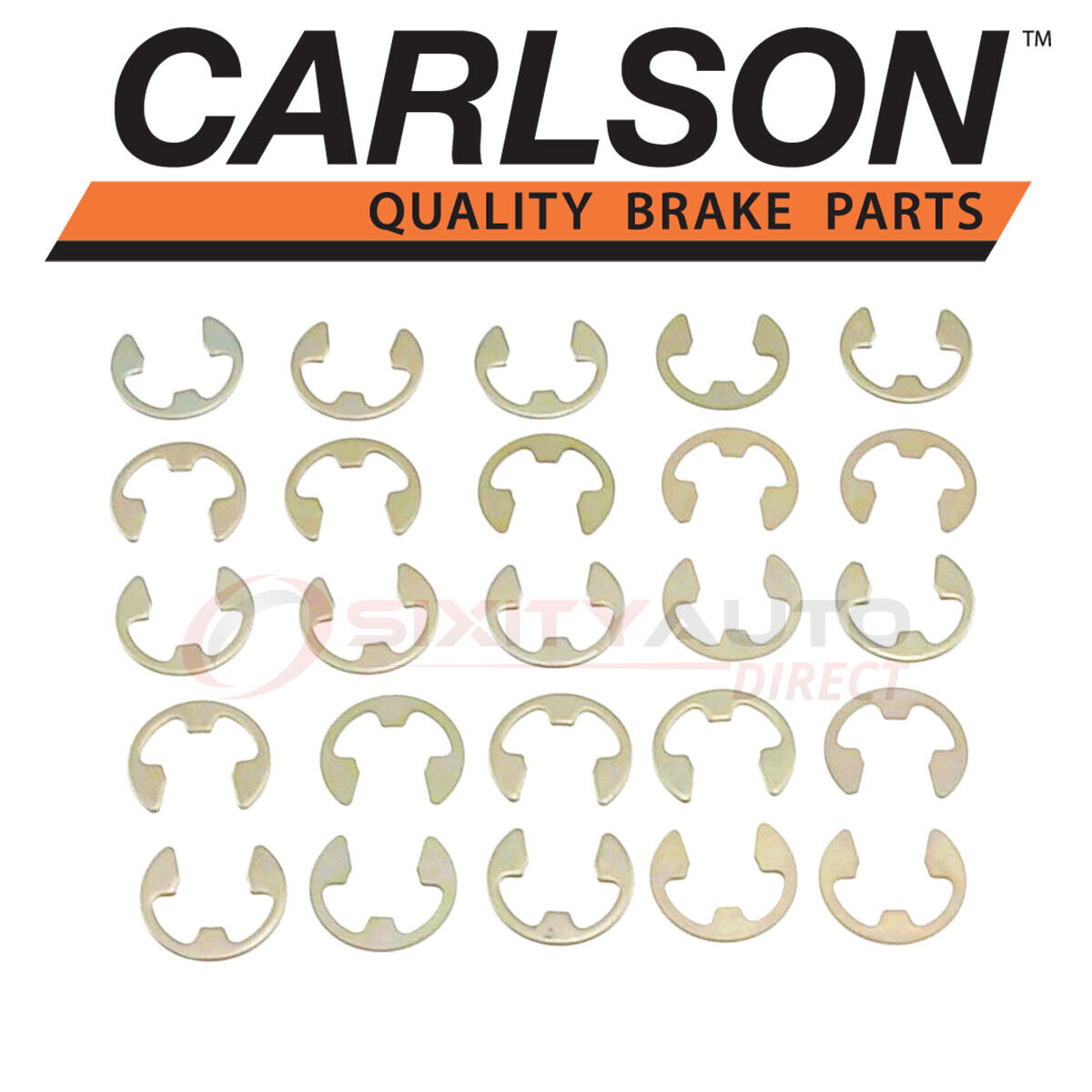 Carlson Rear Drum Brake Shoe C-Washer for 1977-1987 Oldsmobile Cutlass  – ms