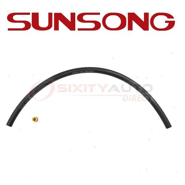 Sunsong Power Steering Return Hose for 1975-1987 Oldsmobile Cutlass Salon tx