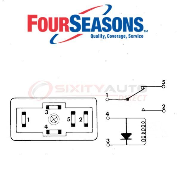 Four Seasons HVAC Blower Relay for 1978-1988 Oldsmobile Cutlass Supreme – wy