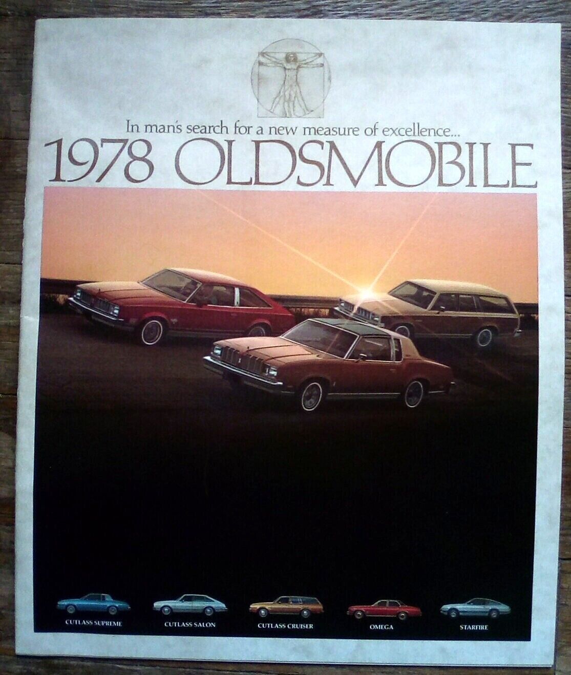 1978 Oldsmobile Cutlass Supreme Salon 442 Cruiser Omega Starfire sales brochure