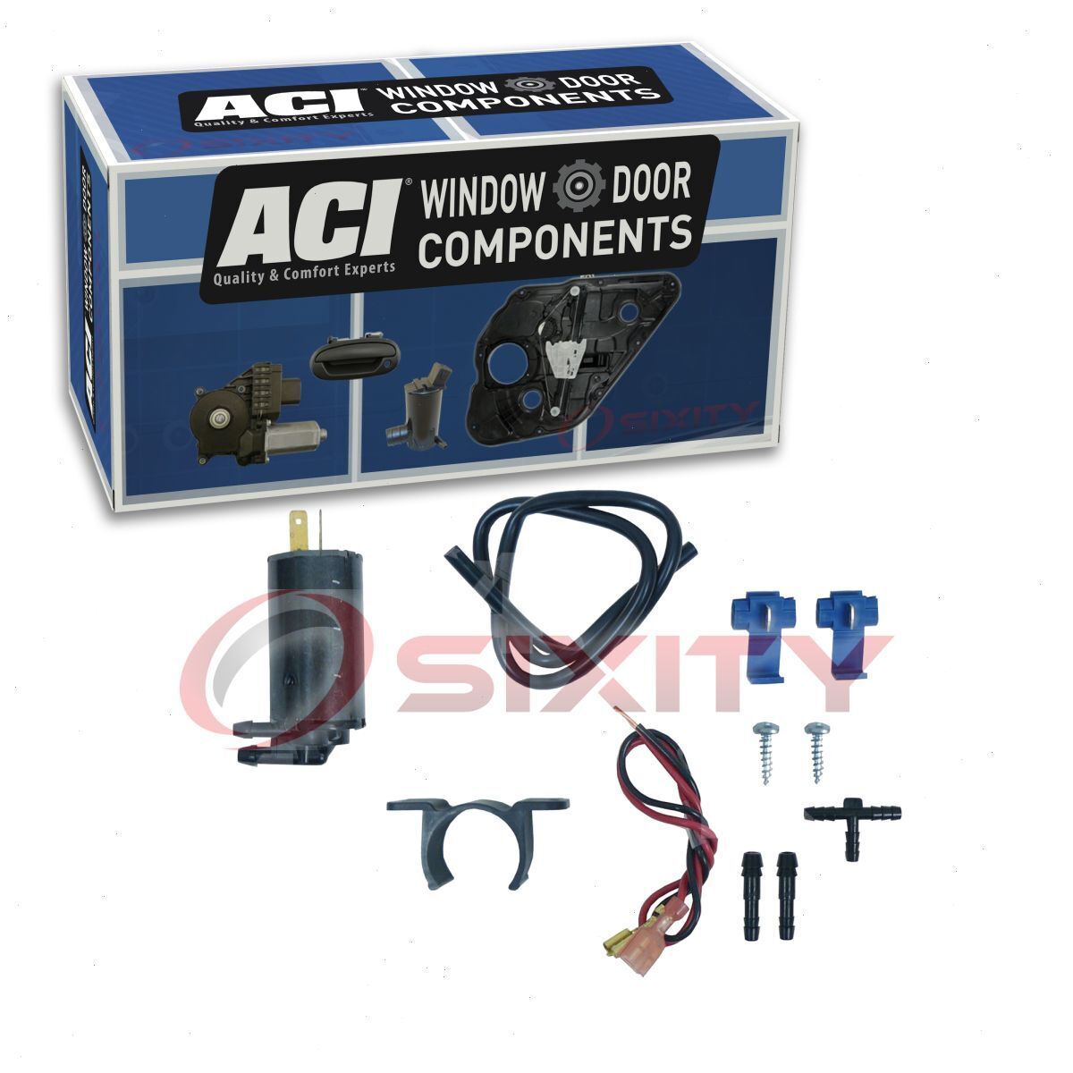 ACI Windshield Washer Pump for 1978-1984 Oldsmobile Cutlass Calais Wiper fy