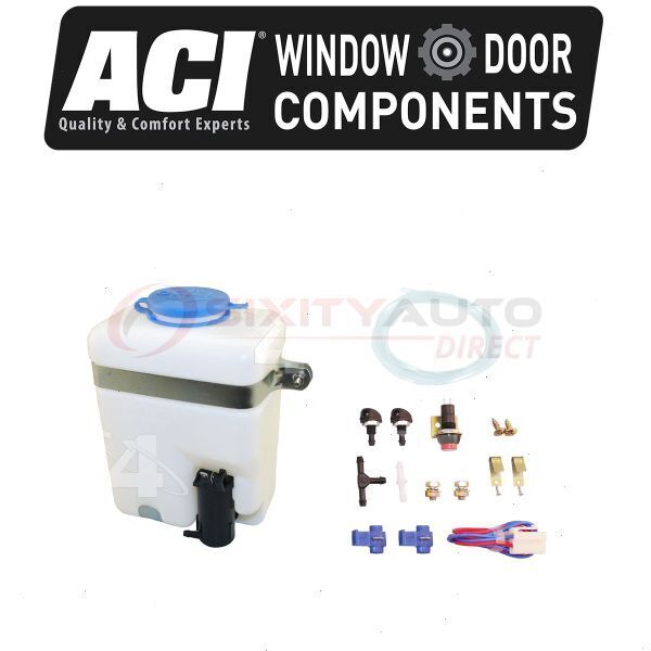 ACI Windshield Washer Pump for 1978-1984 Oldsmobile Cutlass Calais – Wiper lr