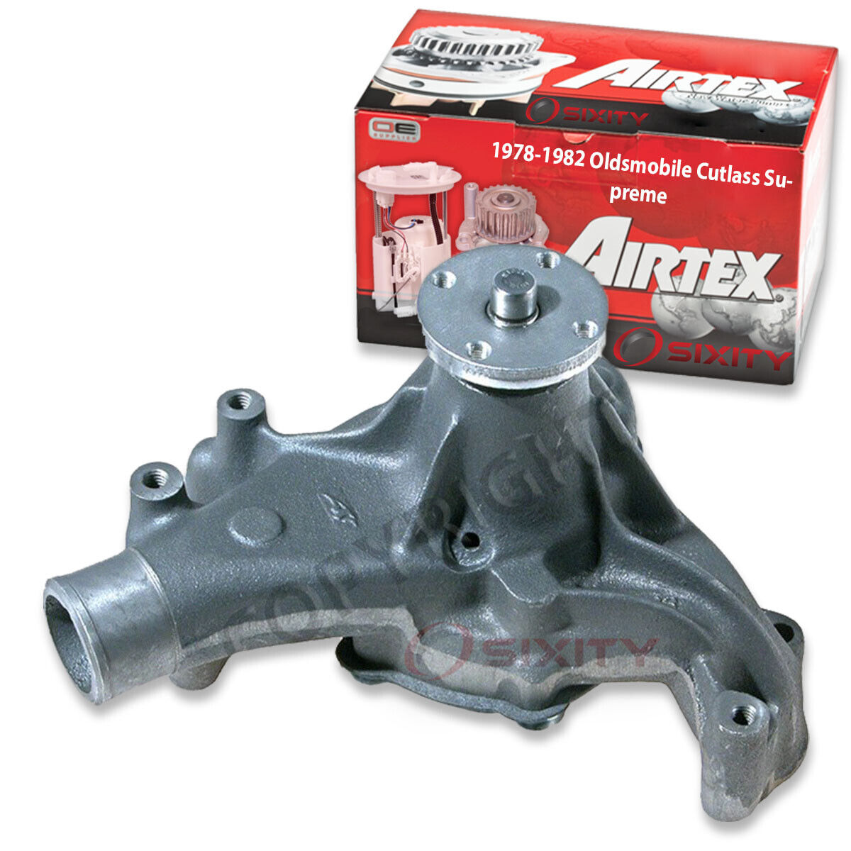 Airtex Engine Water Pump for 1978-1987 Oldsmobile Cutlass Supreme 4.4L 5.0L ux