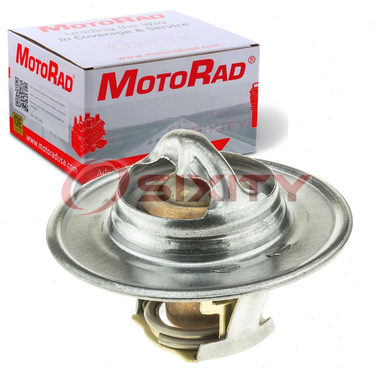 MotoRad Engine Coolant Thermostat for 1962-1987 Oldsmobile Cutlass Cooling en