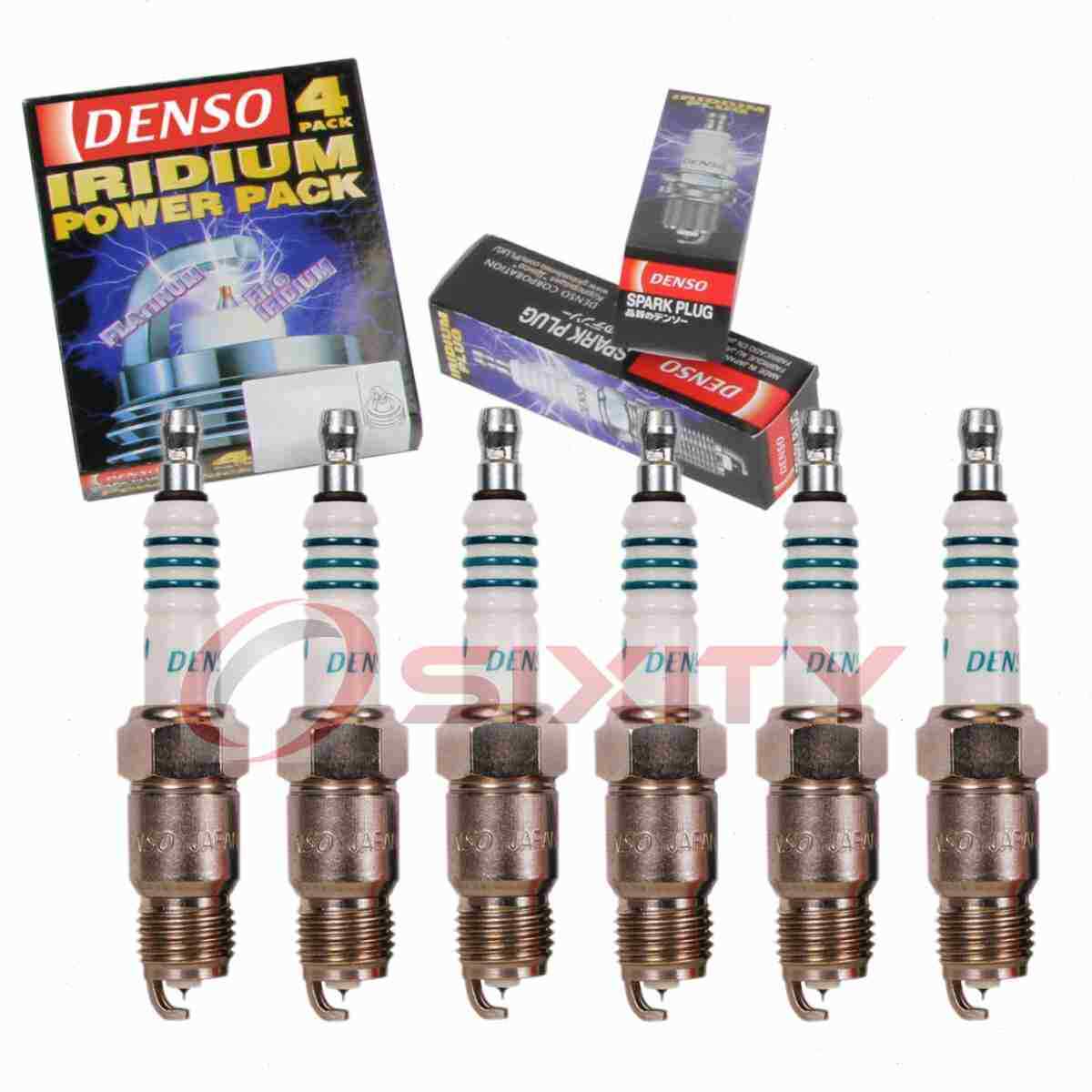 6 pc Denso Iridium Power Spark Plugs for 1970-1981 Oldsmobile Cutlass 3.8L mk