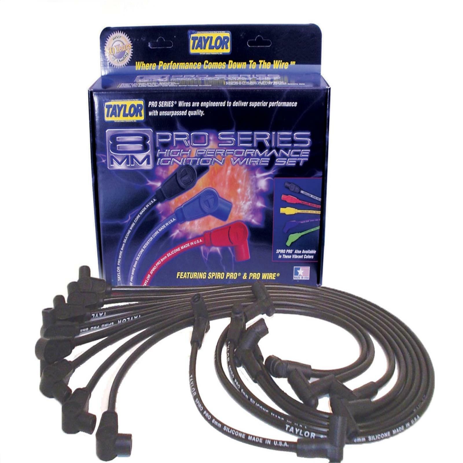 Taylor Cable 8mm Spiro-Pro Ignition Wire Set For 1978 Oldsmobile Cutlass 462775-
