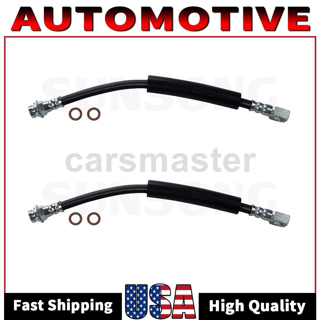 Brake Hydraulic Hose For 1978-1978 Chevrolet El Camino Front Sunsong 2pcs