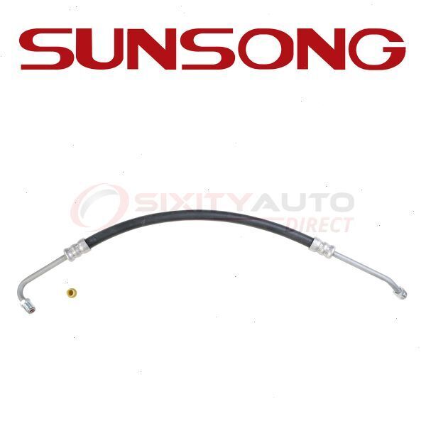 Sunsong Power Steering Pressure Line Hose for 1978-1980 Oldsmobile Cutlass jt