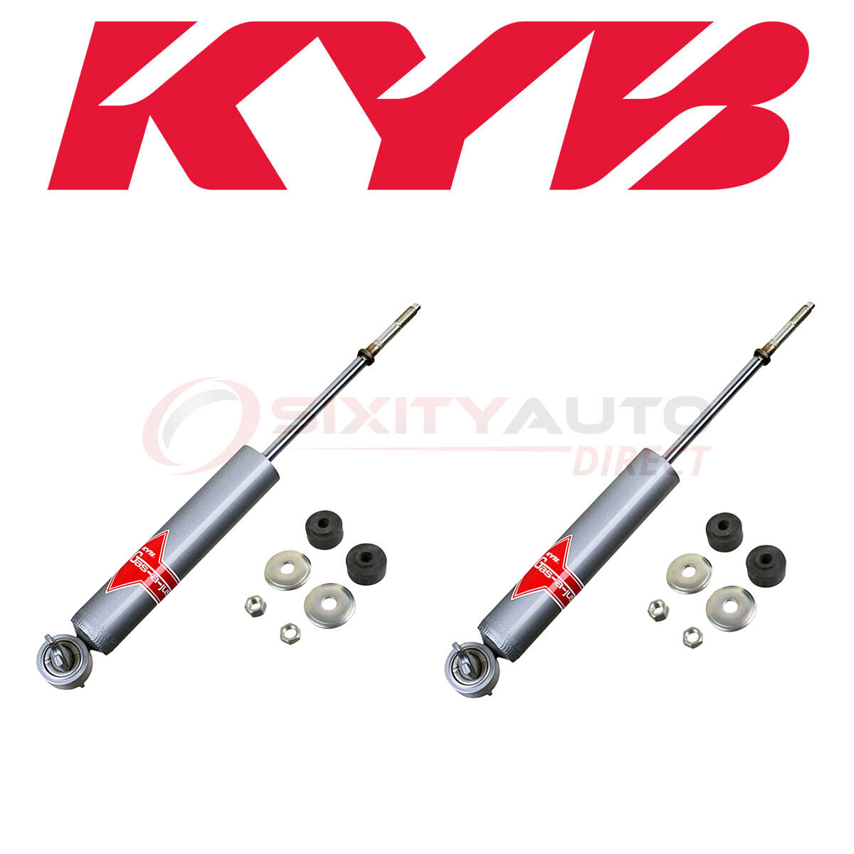 2 pc KYB Front Shock Absorber for 1978-1984 Oldsmobile Cutlass Calais – ib