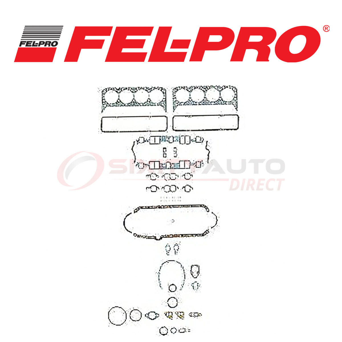 Fel Pro Full Engine Gasket Set for 1978 Oldsmobile Cutlass Salon 5.0L V8 – ca