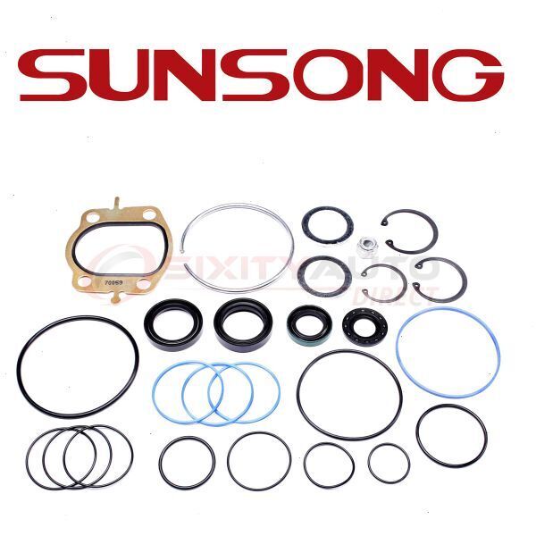 Sunsong Steering Gear Seal Kit for 1977-1978 Oldsmobile Cutlass Salon 5.0L wu