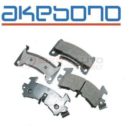Akebono Pro-ACT Front Disc Brake Pad Set for 1978-1987 Oldsmobile ...