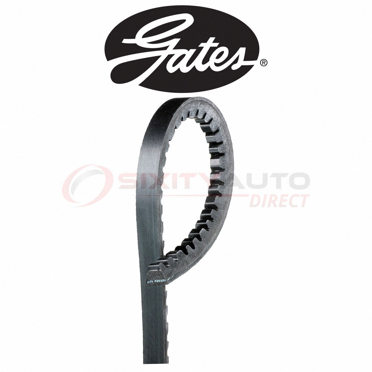 Gates Air Pump Drive Belt for 1977-1978 Oldsmobile Cutlass 3.8L V6 – uc