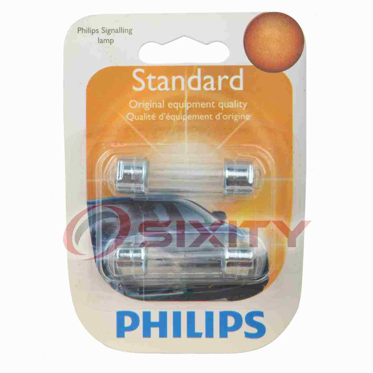 Philips Trunk Light Bulb for Oldsmobile Cutlass Cutlass Calais Cutlass Salon ve