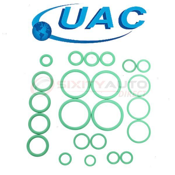 UAC AC System Seal Kit for 1978-1991 Oldsmobile Cutlass Calais 5.0L V8 – tc