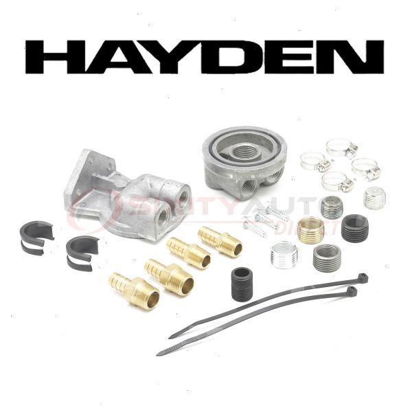 Hayden Oil Filter Remote Mounting Kit for 1967-1997 Oldsmobile Cutlass bh