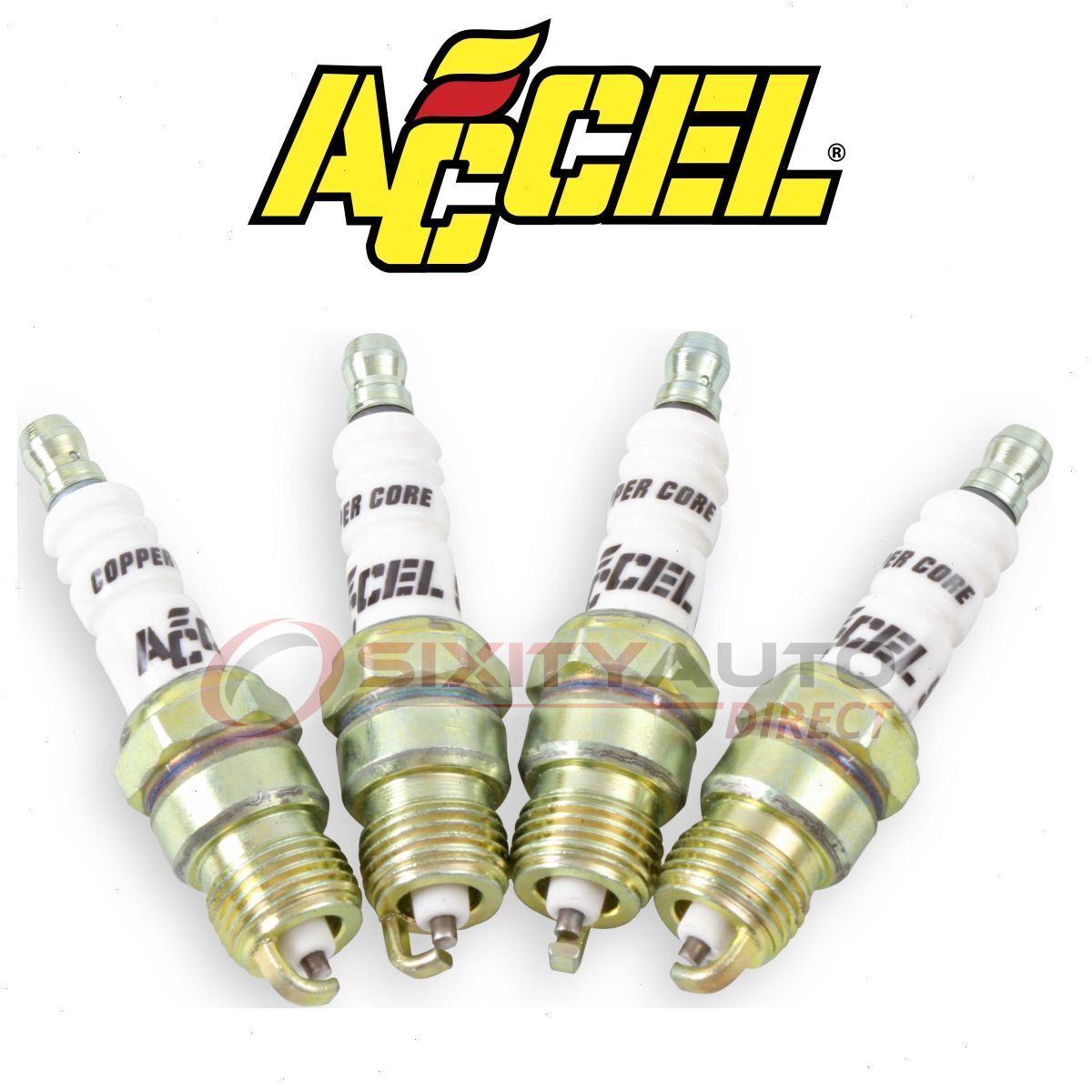ACCEL Spark Plug for 1978-1980 Oldsmobile Cutlass 5.0L 5.7L V8 – Ignition pv