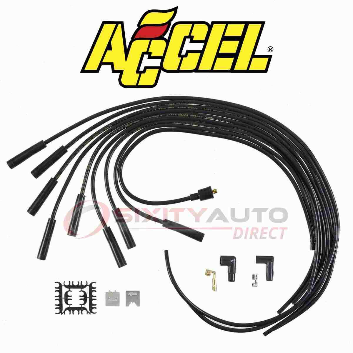 ACCEL Spark Plug Wire Set for 1978-1984 Oldsmobile Cutlass Calais 4.3L 5.0L gz