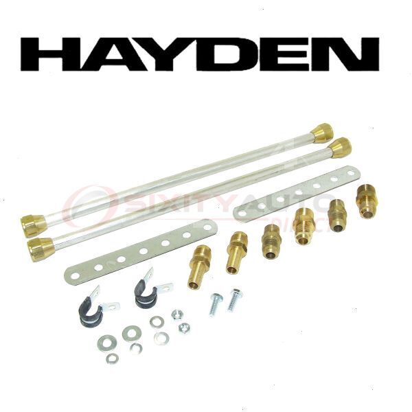 Hayden Engine Oil Cooler Hose Assembly for 1975-1987 Oldsmobile Cutlass ym
