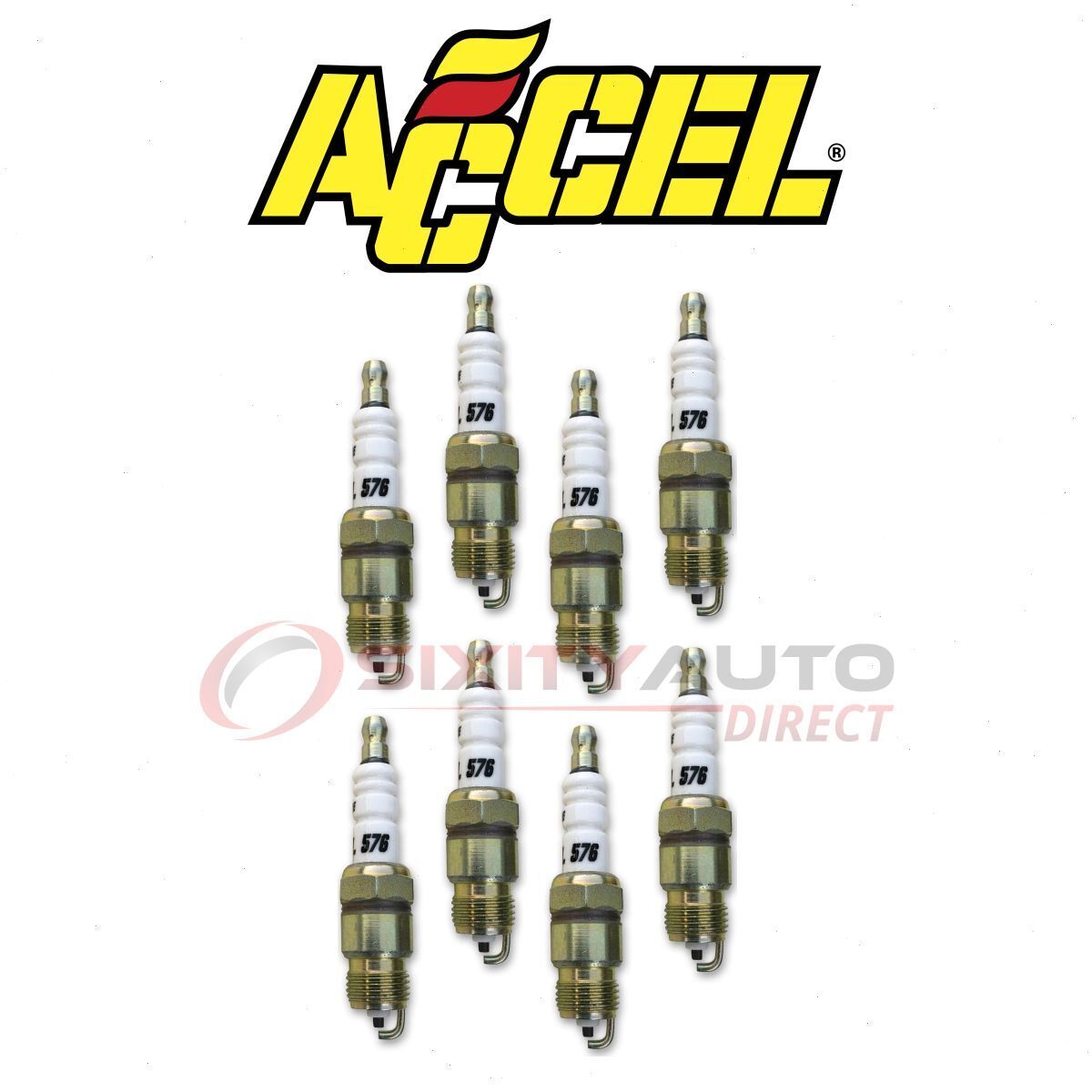 ACCEL Spark Plug for 1978-1980 Oldsmobile Cutlass Salon 5.0L V8 – Ignition ep