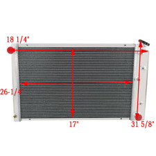 4Row Aluminum Radiator fit Chevy 1970-1981 Camaro 1978-1987 Monte Carlo G-Body