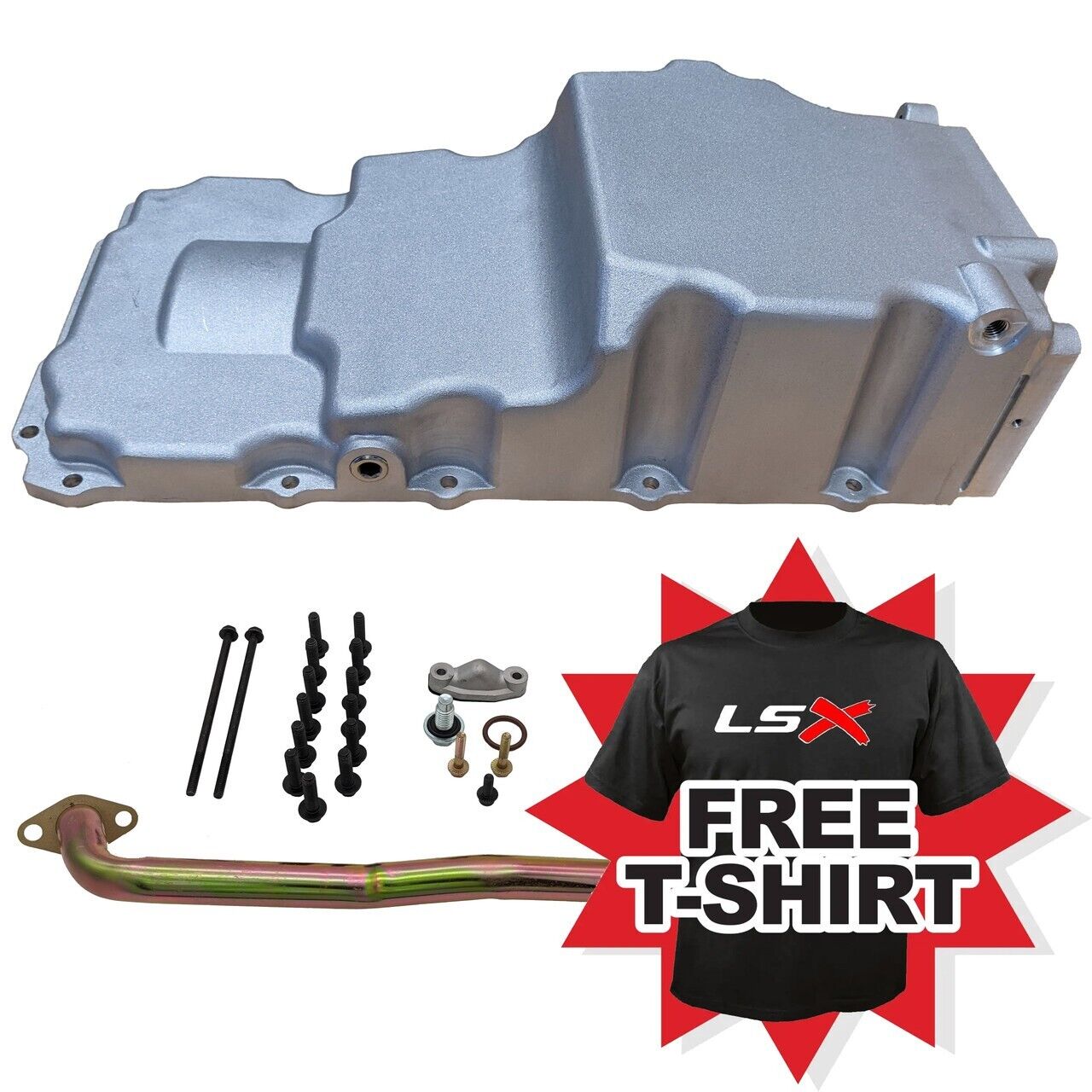 LS Engine Swap LOW PROFILE Oil Pan For LS1 LS2 LS3 LSX 6.2 6.0 5.3 4.8 G-Body