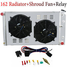 4 Row Radiator Shroud Fan For 1970-81 Chevy Camaro/ 78-1988 G-Body Monte Carlo