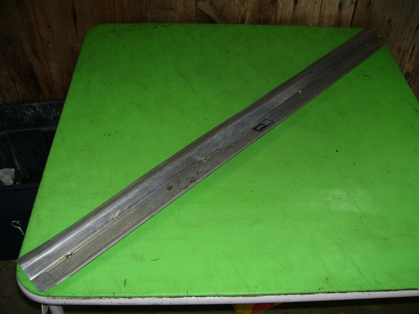 1984 85 86 Monte Carlo SS G-Body RIGHT Door Sill Scuff Plate BODY BY FISHER