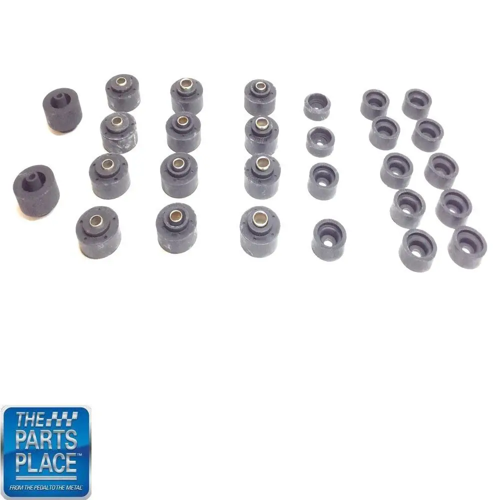 1973-77 GM A / G Body OEM Body To Frame Body Bushing Mount Kit – 28 Pieces