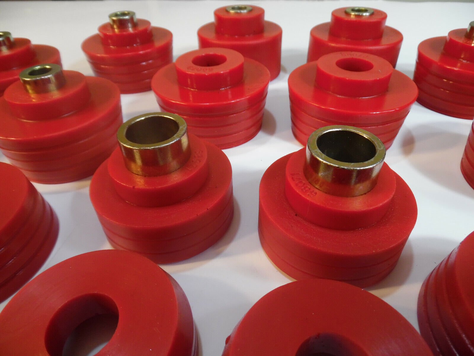 1978-1988 RED G-Body Reproduction Polyurethane Body Mount Bushings Kit