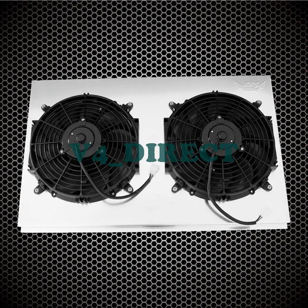 26″ KKS Radiator Shroud 2x 12″ Fan For 1978-1987 Chevy Monte Carlo G-Body Camaro