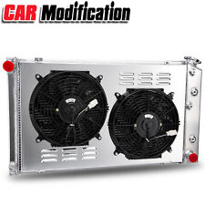 3 Rows Radiator+Shroud Fan fits Chevy 70-81 Camaro/78-87 Monte Carlo G-Body GMC